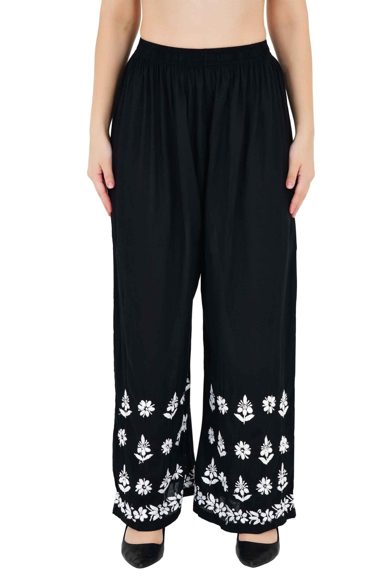 Maira modal cotton black full cord set - Lucknow Threads650_BLK
