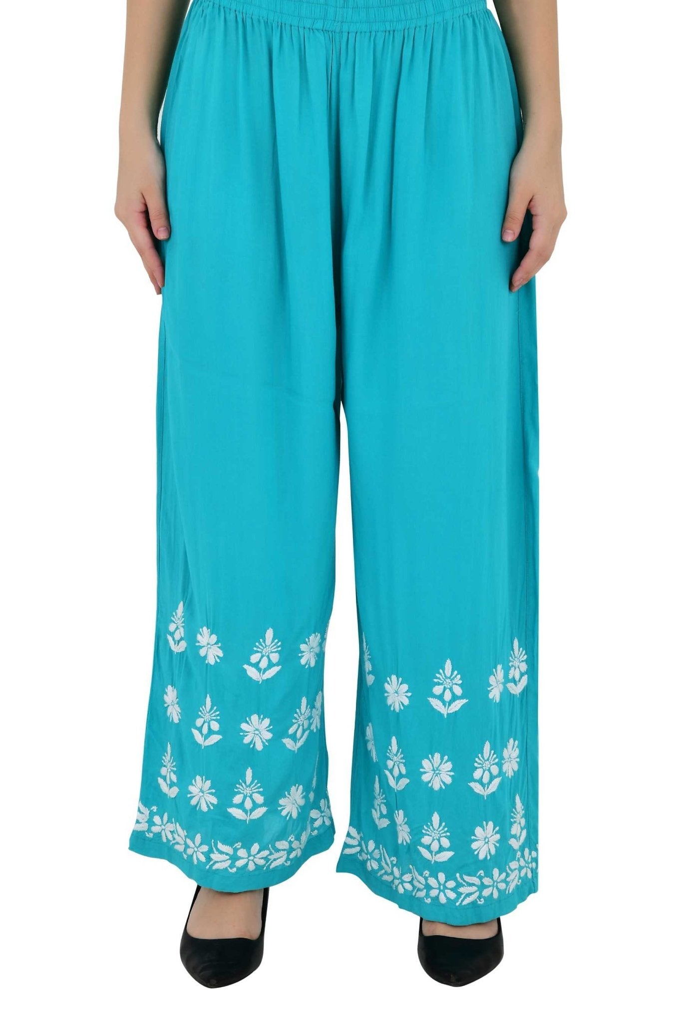 Maira modal cotton blue full cord set - Lucknow Threads650_BLU