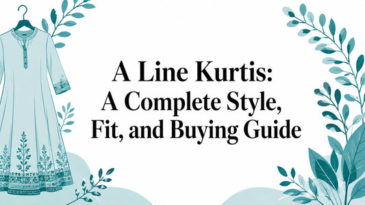 A Line Kurtis: A Complete Style, Fit, and Buying Guide - Lucknow Threads