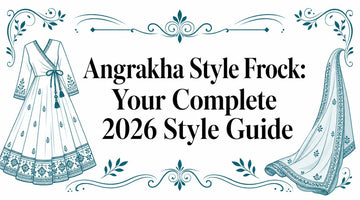 Angrakha Style Frock: Your Complete 2026 Style Guide - Lucknow Threads