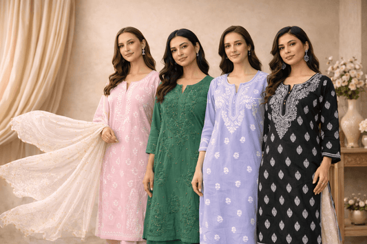 Authentic Chikankari Kurta in Canada: A Guide to Lucknowi Craftsmanship - Lucknow Threads