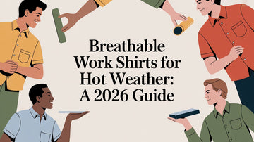 Breathable Work Shirts for Hot Weather: A 2026 Guide - Lucknow Threads
