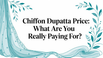 Chiffon Dupatta Price: What Are You Really Paying For? - Lucknow Threads