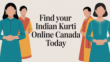 Find Your Indian Kurti Online Canada Today - Lucknow Threads