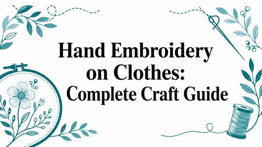Hand Embroidery on Clothes: Complete Craft Guide - Lucknow Threads