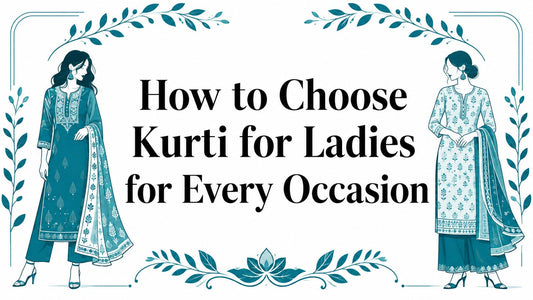 How to Choose Kurti for Ladies for Every Occasion - Lucknow Threads