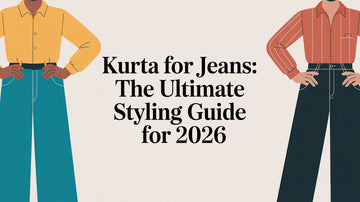 Kurta for Jeans: The Ultimate Styling Guide for 2026 - Lucknow Threads