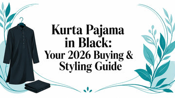 Kurta Pajama in Black: Your 2026 Buying & Styling Guide - Lucknow Threads