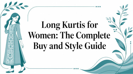Long Kurtis for Women: The Complete Buy and Style Guide - Lucknow Threads