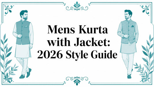 Mens Kurta with Jacket: 2026 Style Guide - Lucknow Threads