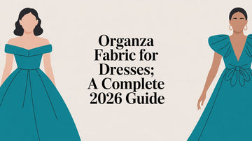 Organza Fabric for Dresses: A Complete 2026 Guide - Lucknow Threads