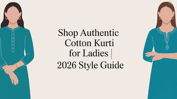 Shop Authentic Cotton Kurti for Ladies | 2026 Style Guide - Lucknow Threads