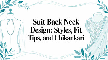 Suit Back Neck Design: Styles, Fit Tips, and Chikankari - Lucknow Threads