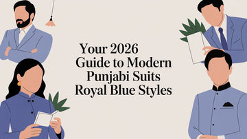 Your 2026 Guide to Modern Punjabi Suits Royal Blue Styles - Lucknow Threads