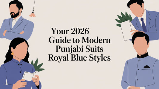 Your 2026 Guide to Modern Punjabi Suits Royal Blue Styles - Lucknow Threads