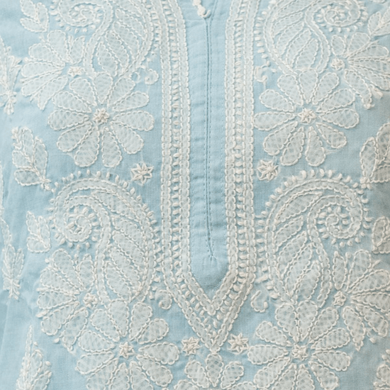 Asra – Multiple Colors Full Jaal Chikankari Kurta with Inner - Lucknow Threads