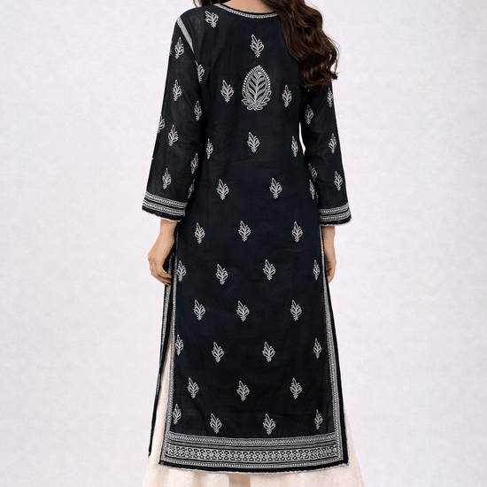 Asra – Multiple Colors Full Jaal Chikankari Kurta with Inner - Lucknow Threads