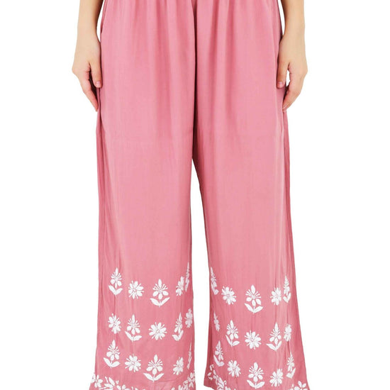 Maira modal cotton onion pink full cord set - Lucknow Threads650_OPNK